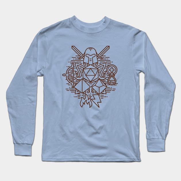 RPG minimal Long Sleeve T-Shirt by artlahdesigns